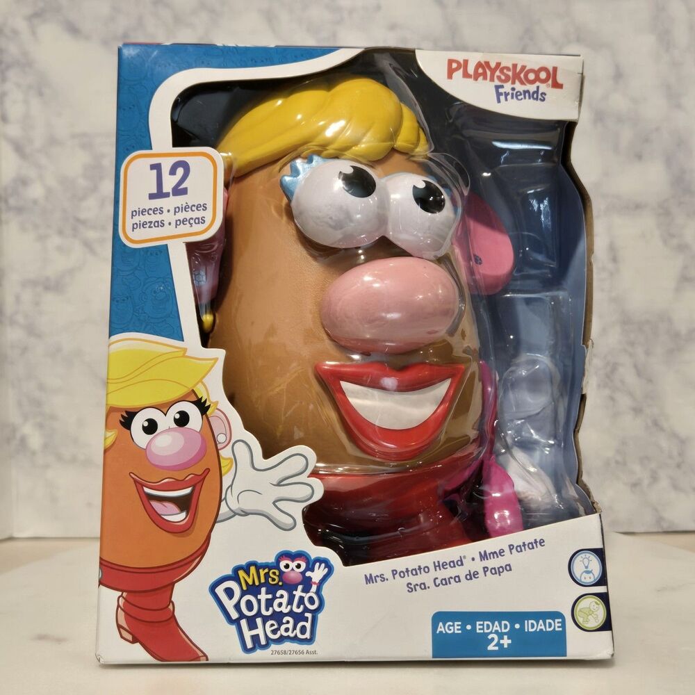 Playskool Friends Mr. Mrs. Potato Head 12 Pieces 2016 Hasbro Play Toy Sealed NEW